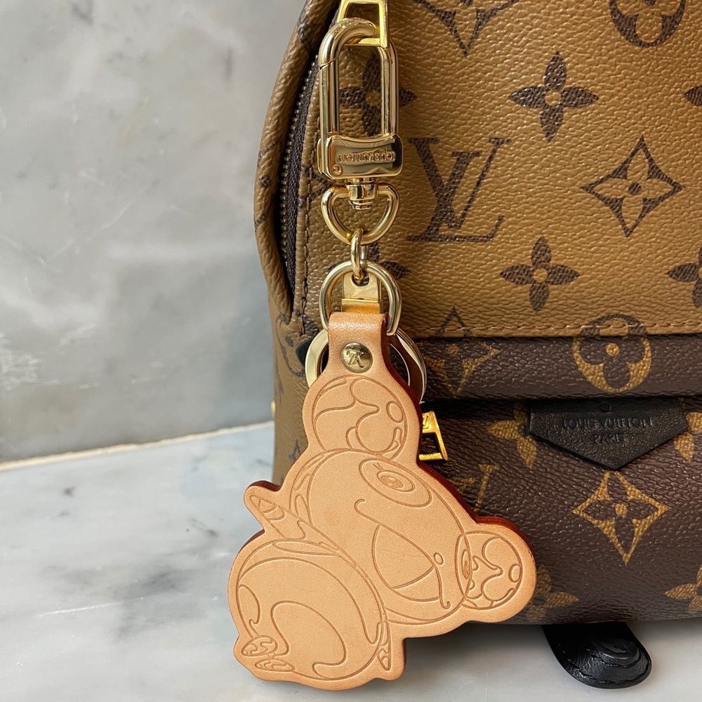 🐼Louis Vuitton Panda Porte Cles Keychain Charm